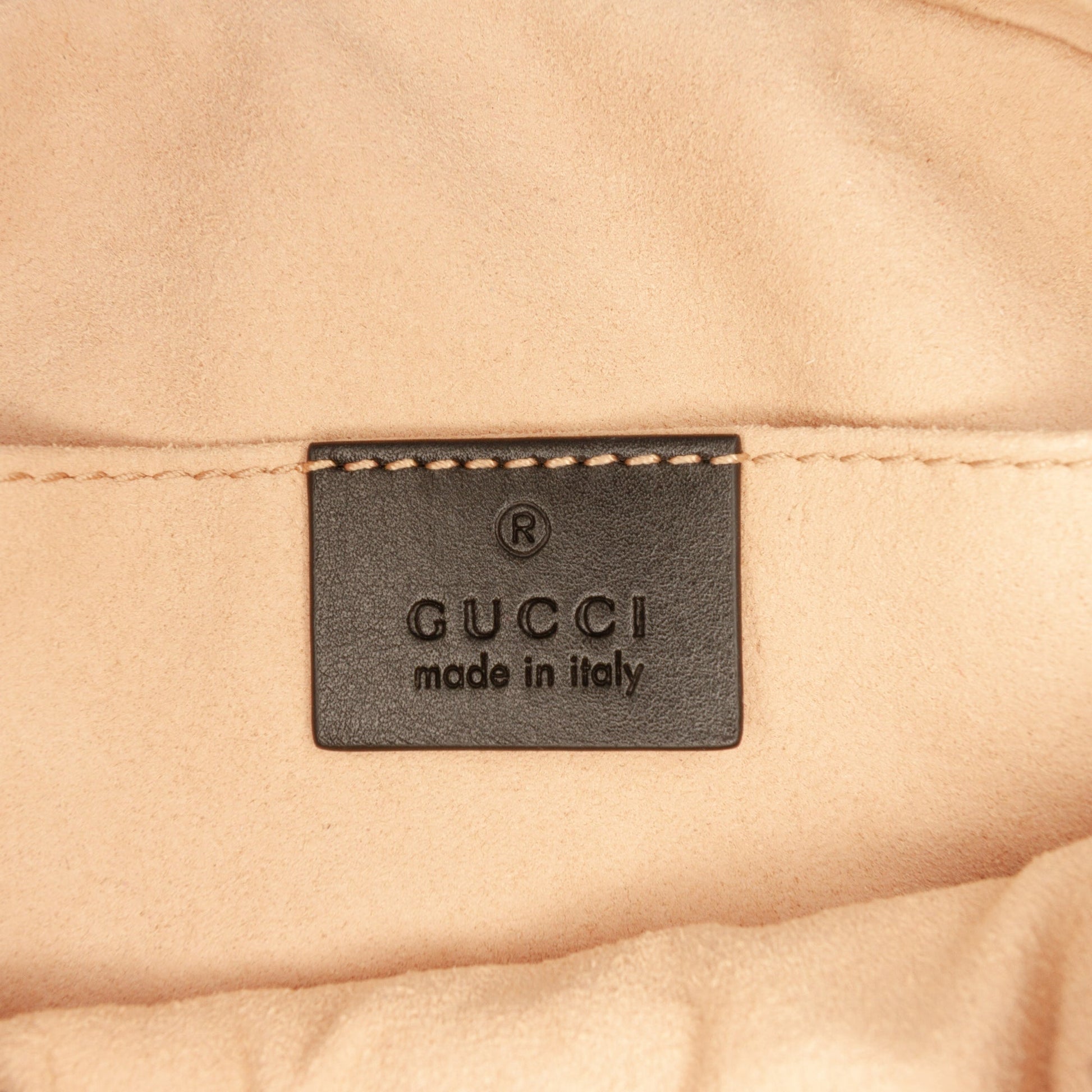 GG Marmont Matelasse Leather Belt Bag