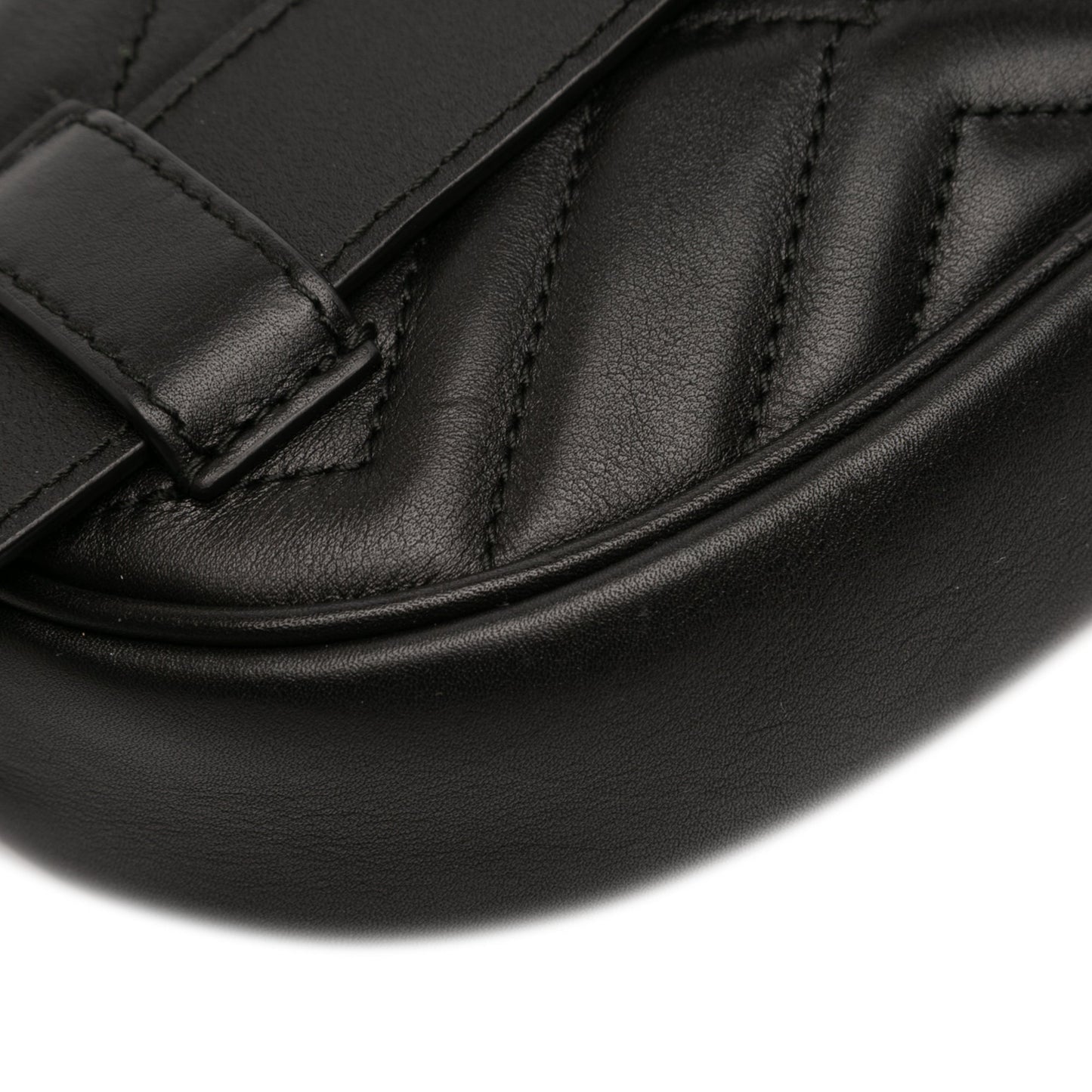 GG Marmont Matelasse Leather Belt Bag