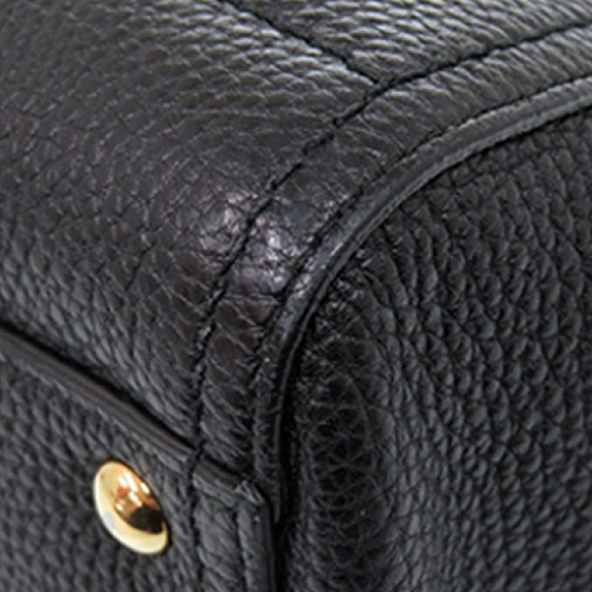 Ferragamo Pebbled Leather Ally Hobo