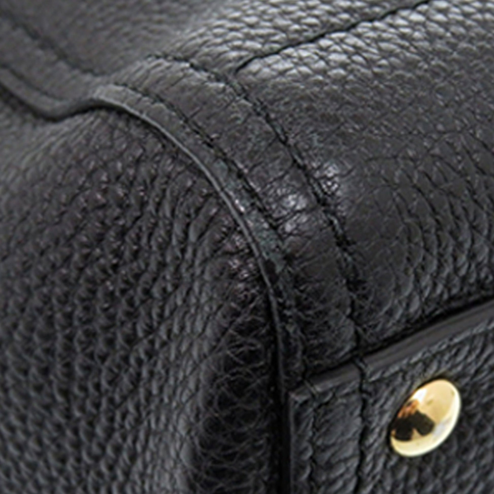 Ferragamo Pebbled Leather Ally Hobo