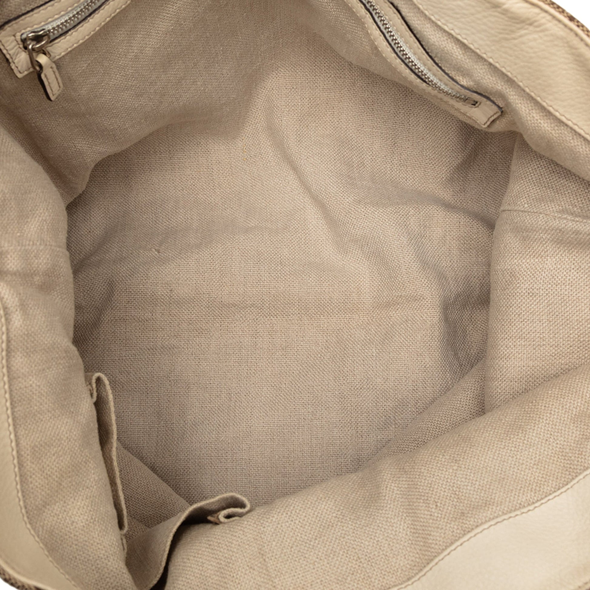 Gucci Medium GG Canvas Icon Bit Tote