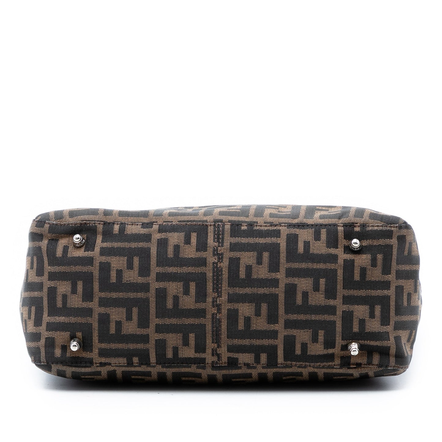 Fendi Small Zucca Canvas Twins Tote