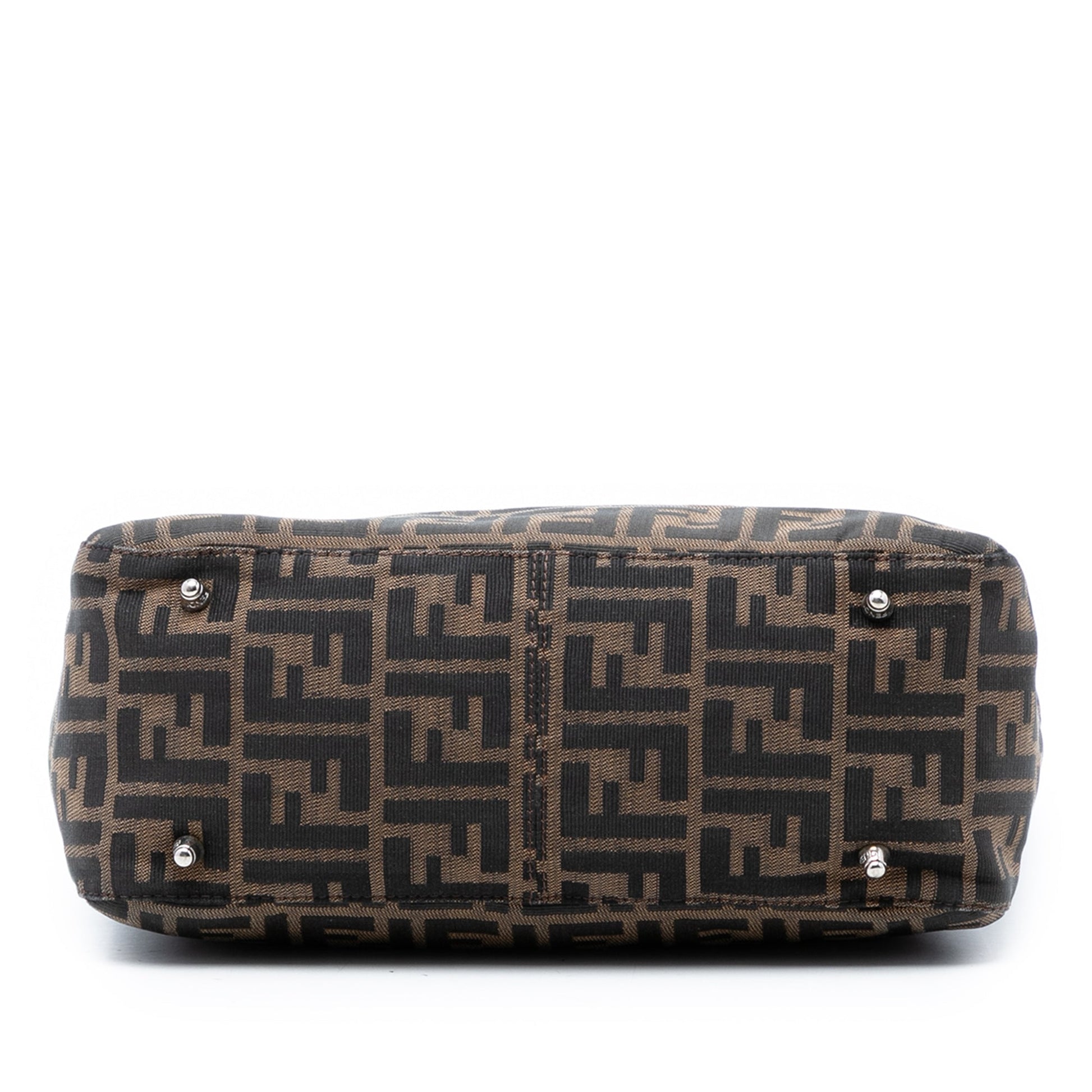 Fendi Small Zucca Canvas Twins Tote