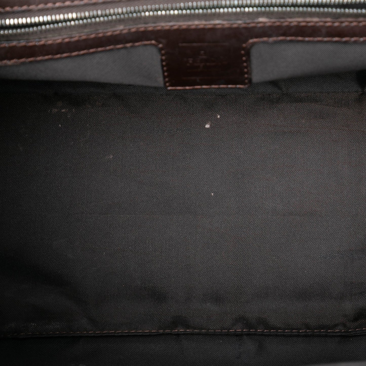 Fendi Small Zucca Canvas Twins Tote