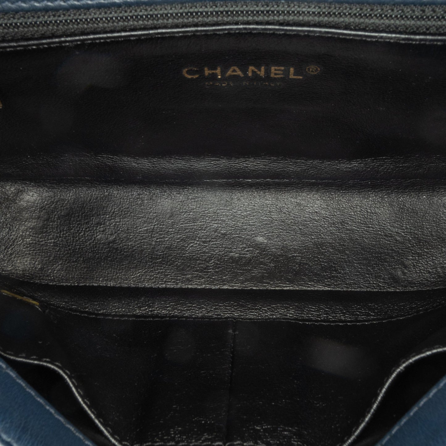Chanel Small Bicolor Caviar CC Filigree Flap