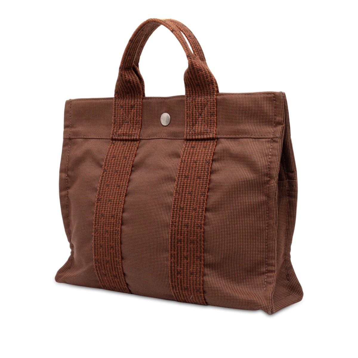 Hermès Canvas Herline PM — Brown