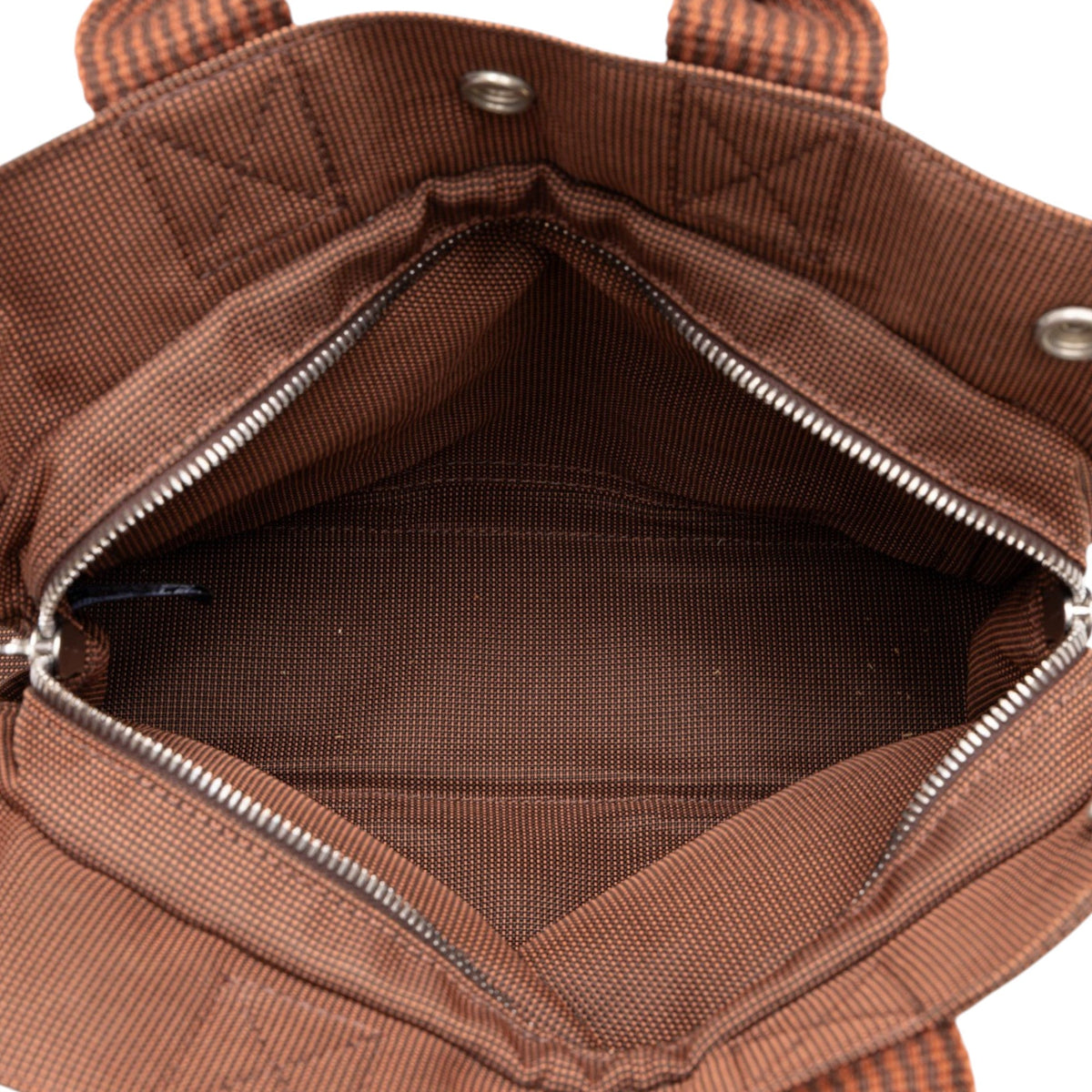 Hermès Canvas Herline PM — Brown