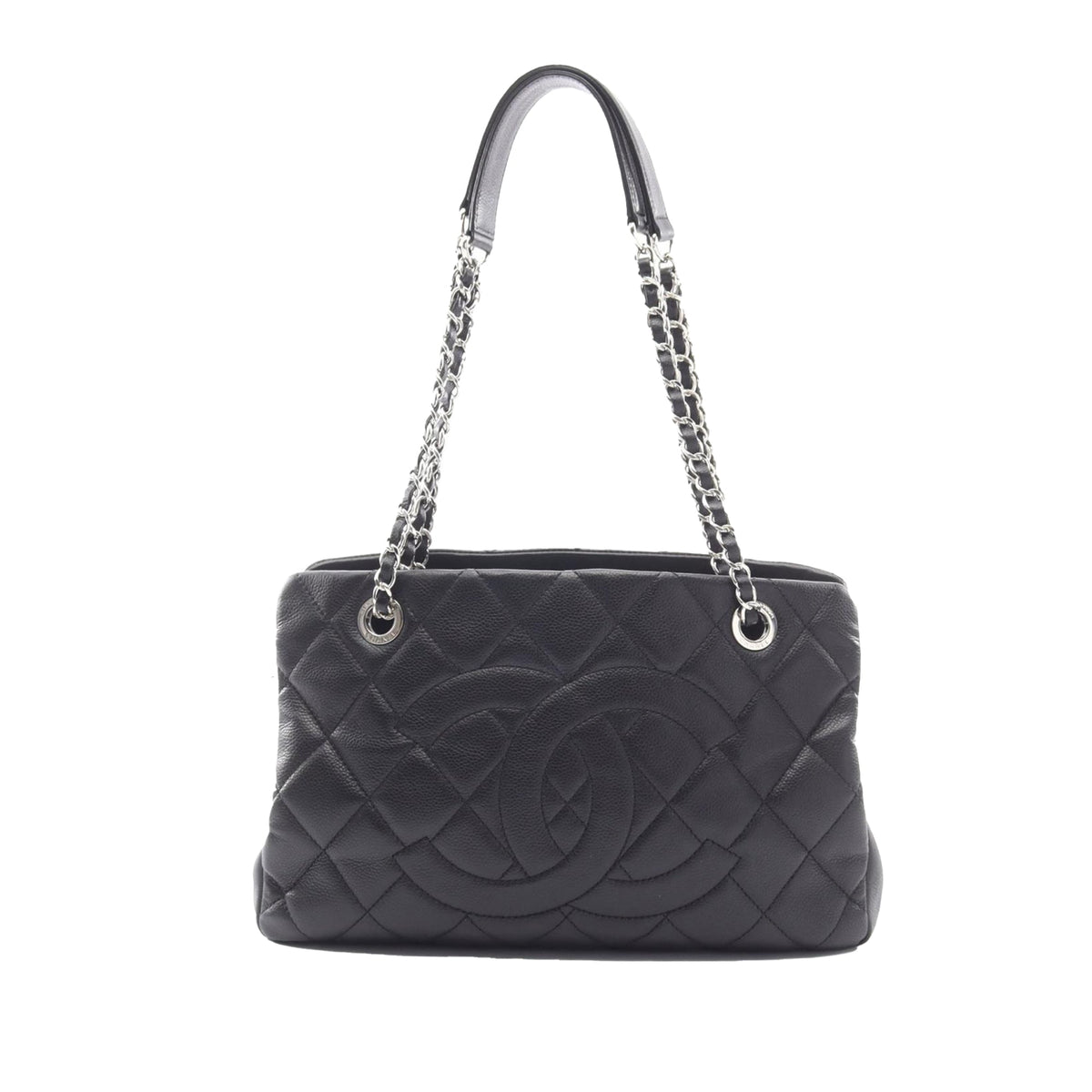 Chanel Quilted Caviar Soft Shopper Tote
