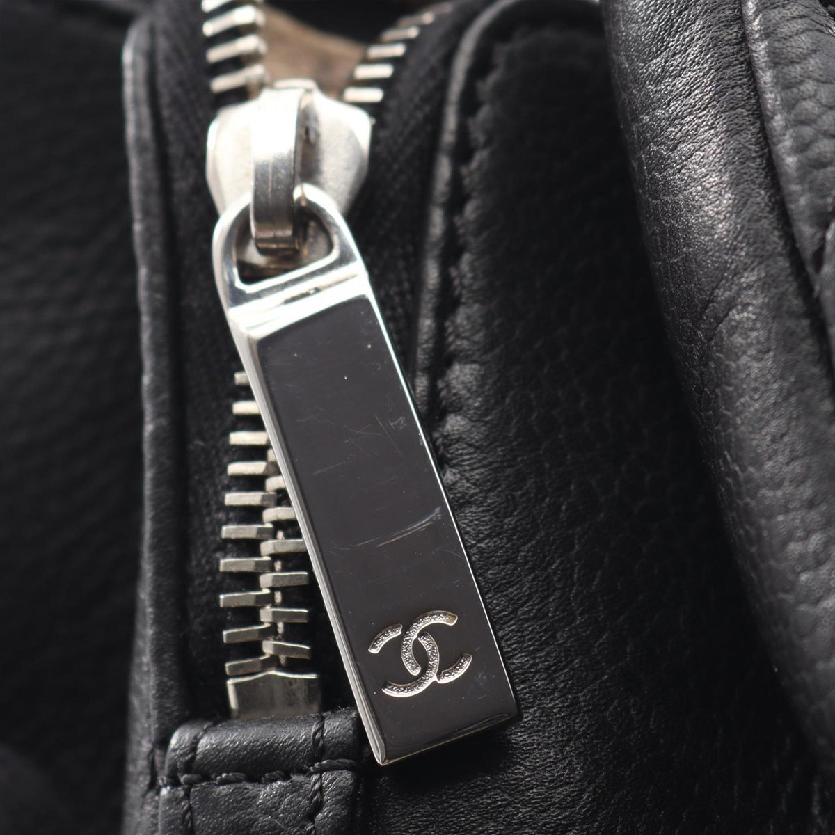 Chanel Quilted Caviar Soft Shopper Tote