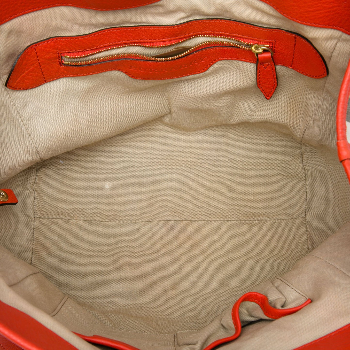 Burberry Small House Check Canvas Bridle Canterbury Tote