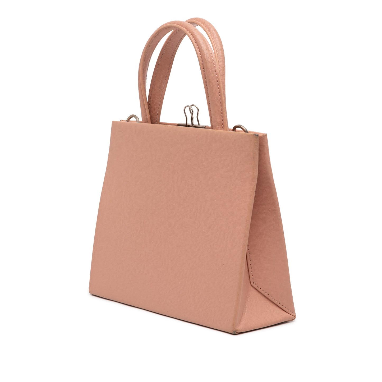 Off-White Mini Calfskin Box Flower Arrow Satchel