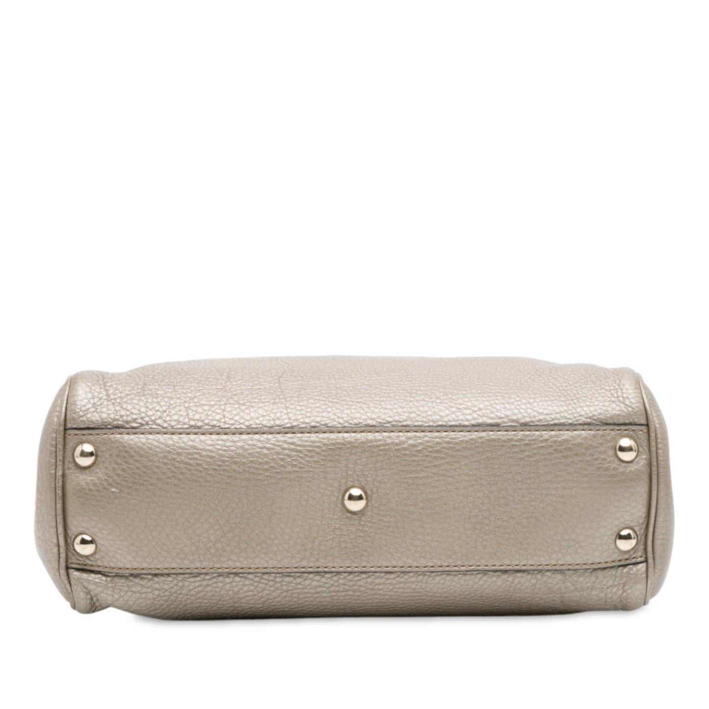 Gucci Small Calfskin Bamboo Shopper Satchel