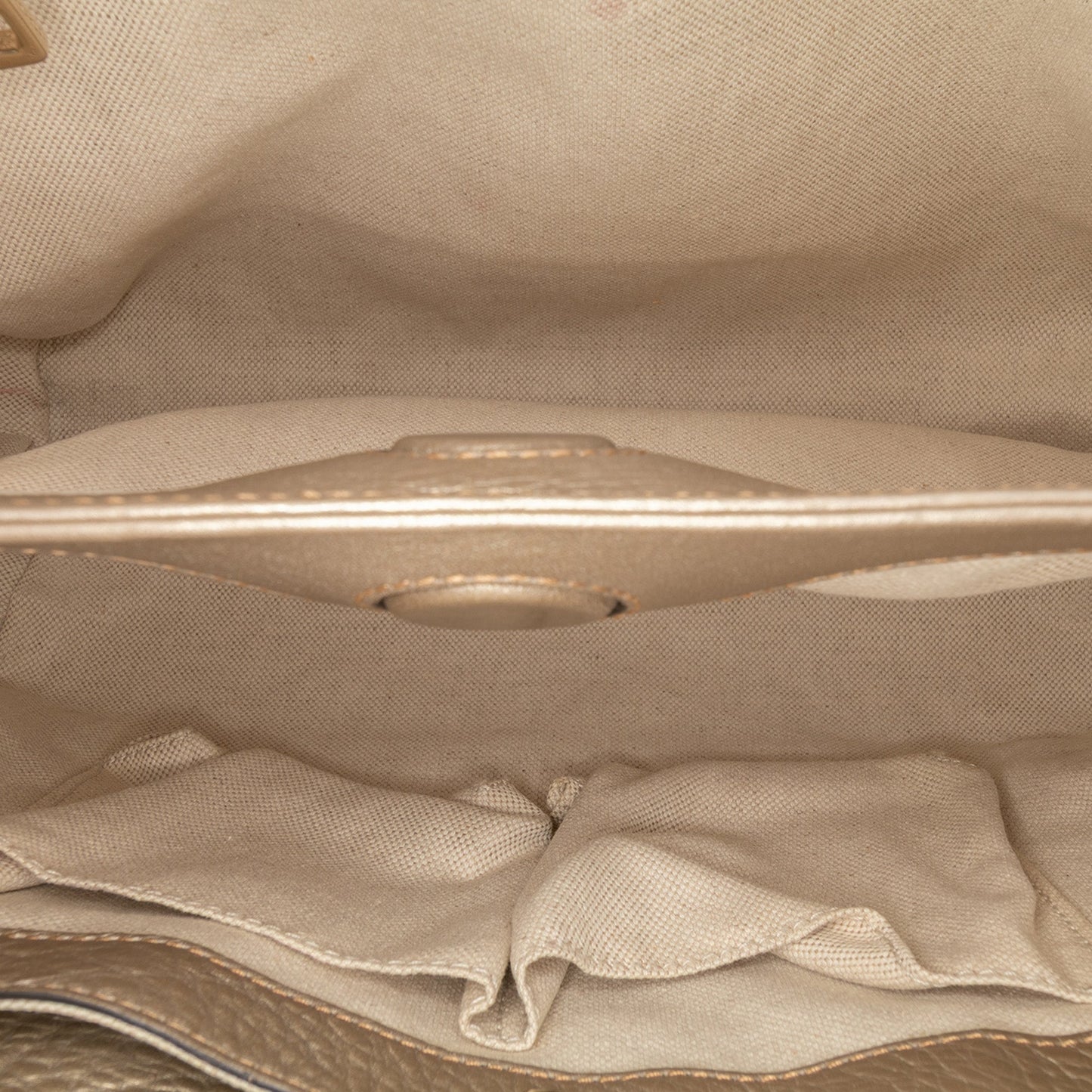 Gucci Small Calfskin Bamboo Shopper Satchel