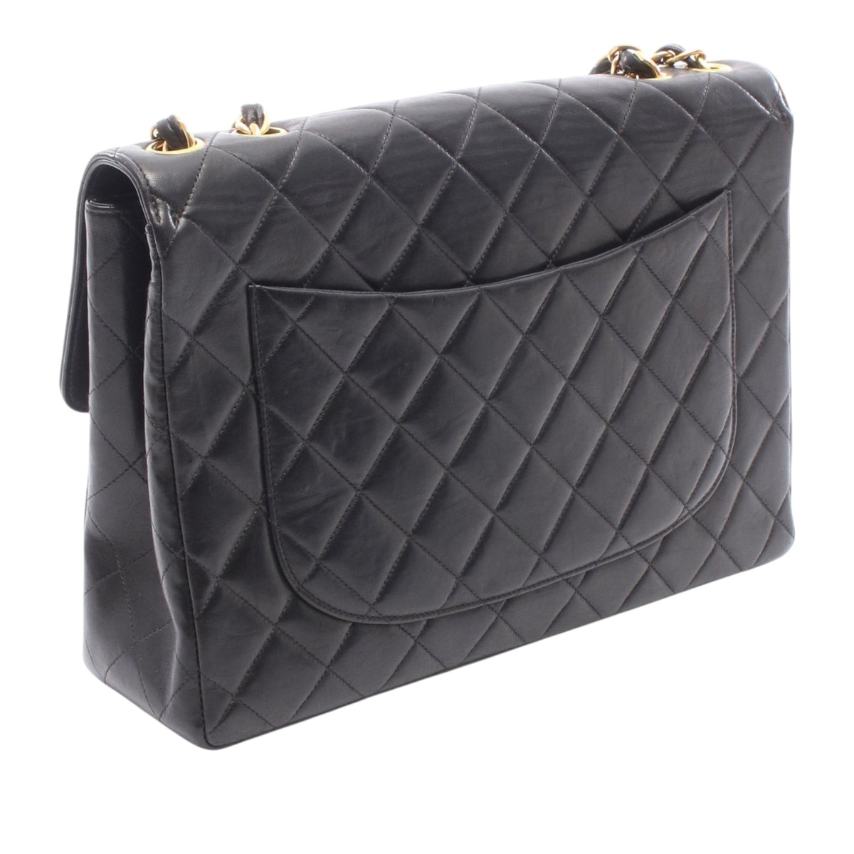 Chanel Medium CC Quilted Lambskin Single Flap