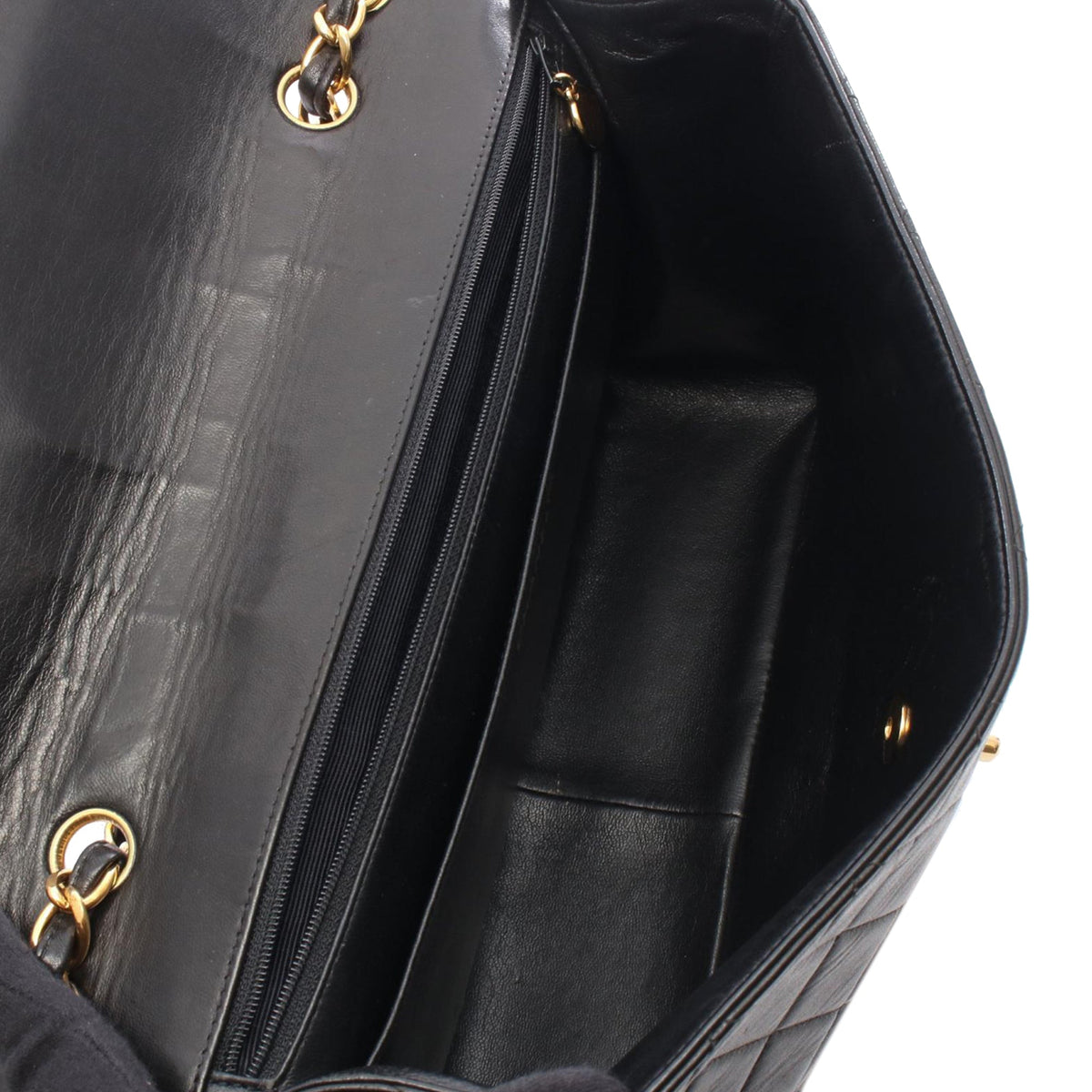 Chanel Medium CC Quilted Lambskin Single Flap