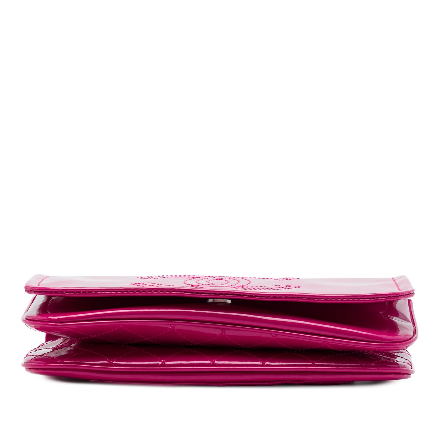 Chanel CC Patent Lipstick Ligne Flap