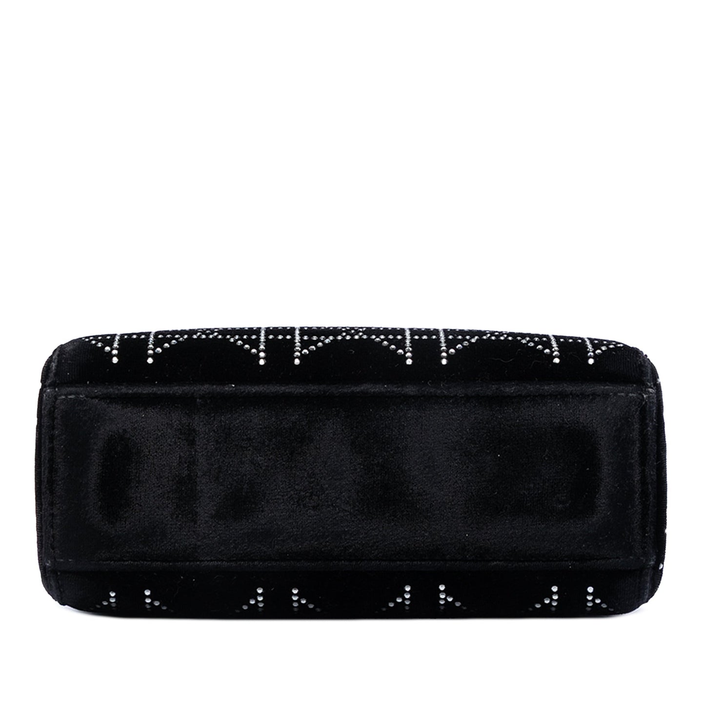 Dior Mini Satin Cannage Crystal Embellished Lady Dior