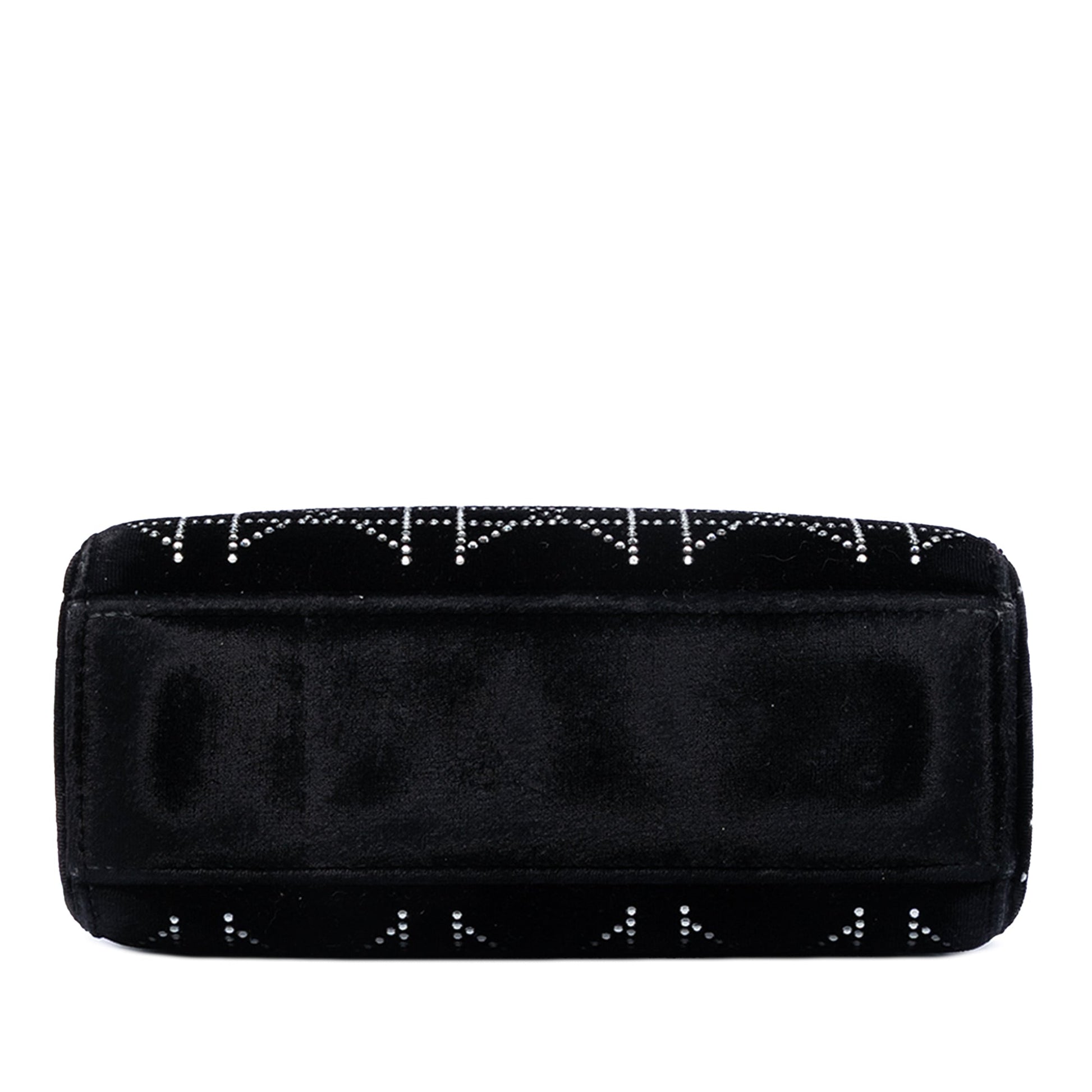 Dior Mini Satin Cannage Crystal Embellished Lady Dior