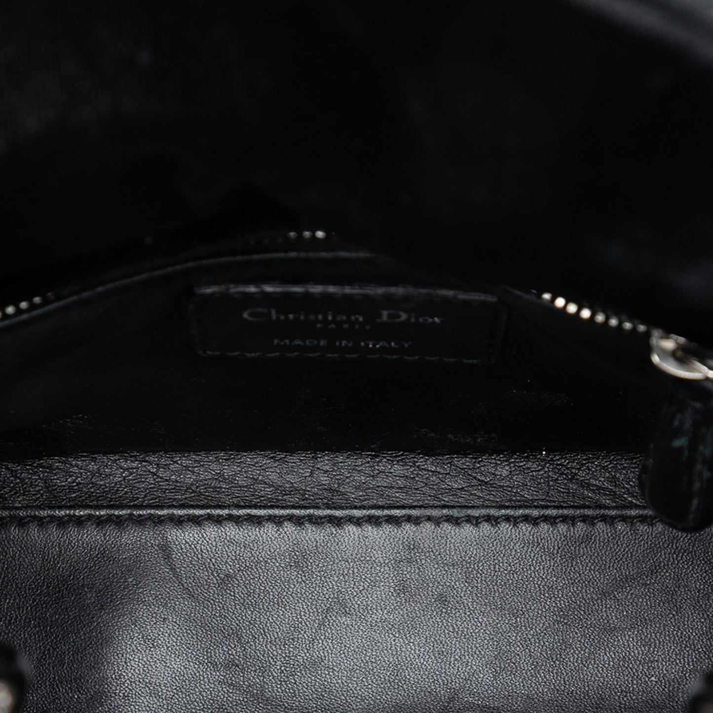 Dior Mini Satin Cannage Crystal Embellished Lady Dior