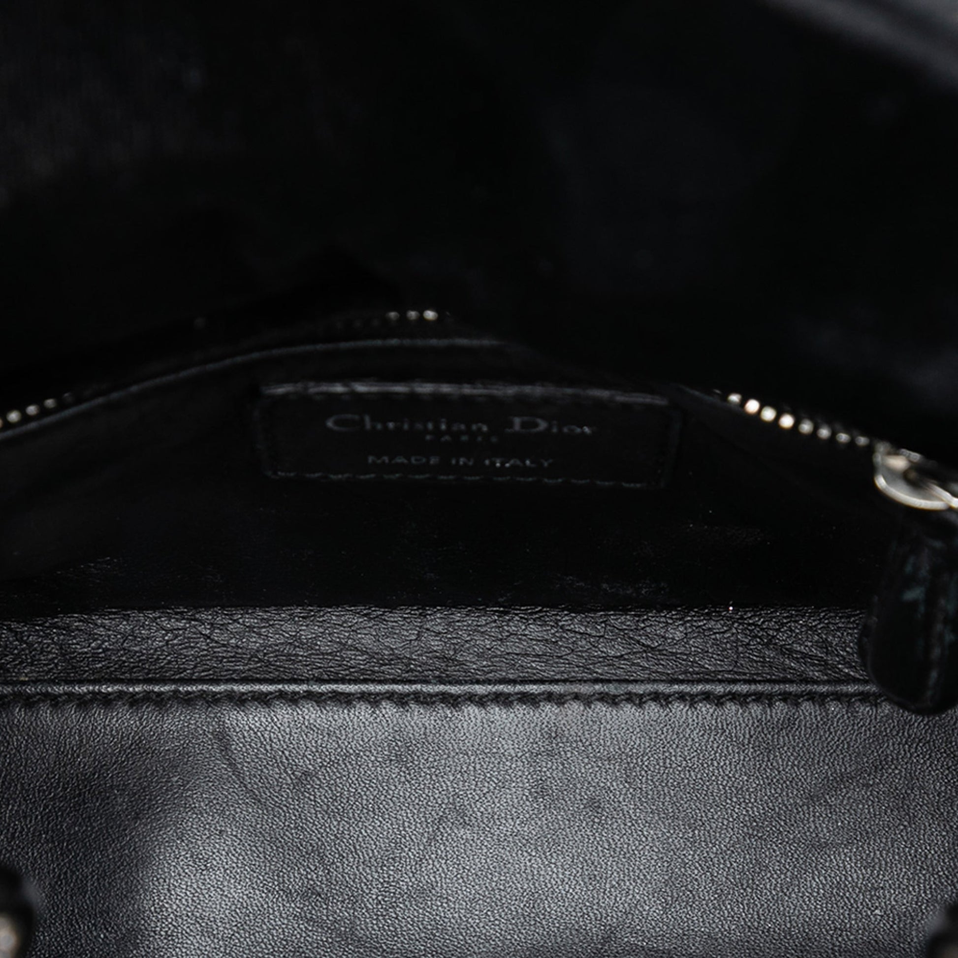 Dior Mini Satin Cannage Crystal Embellished Lady Dior