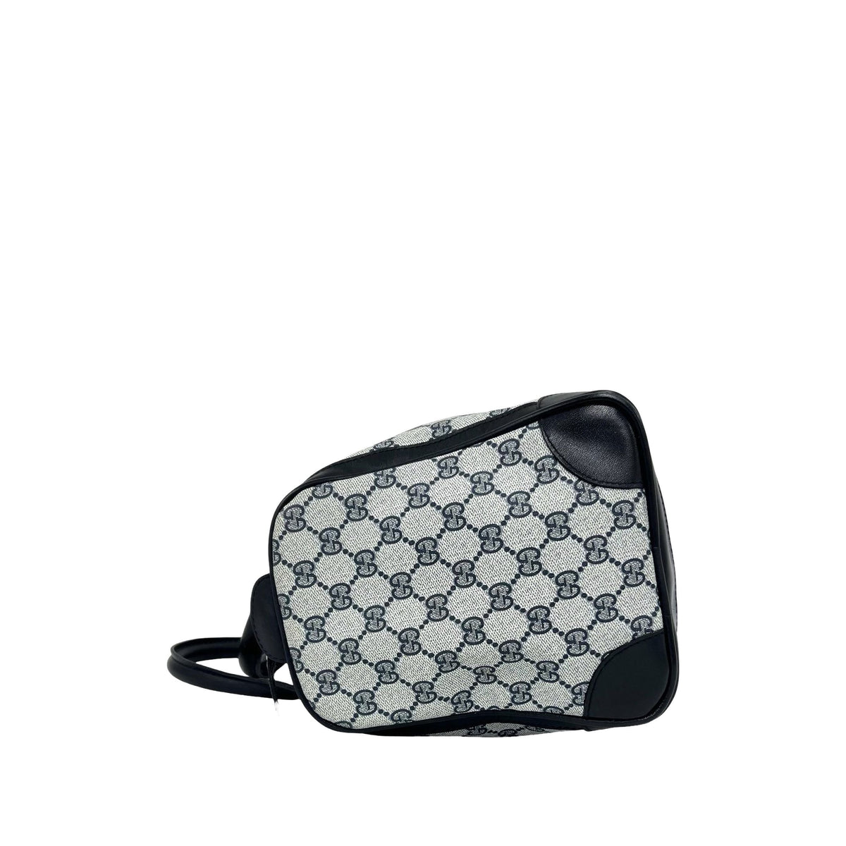 Gucci GG Supreme Web Boston — Gray