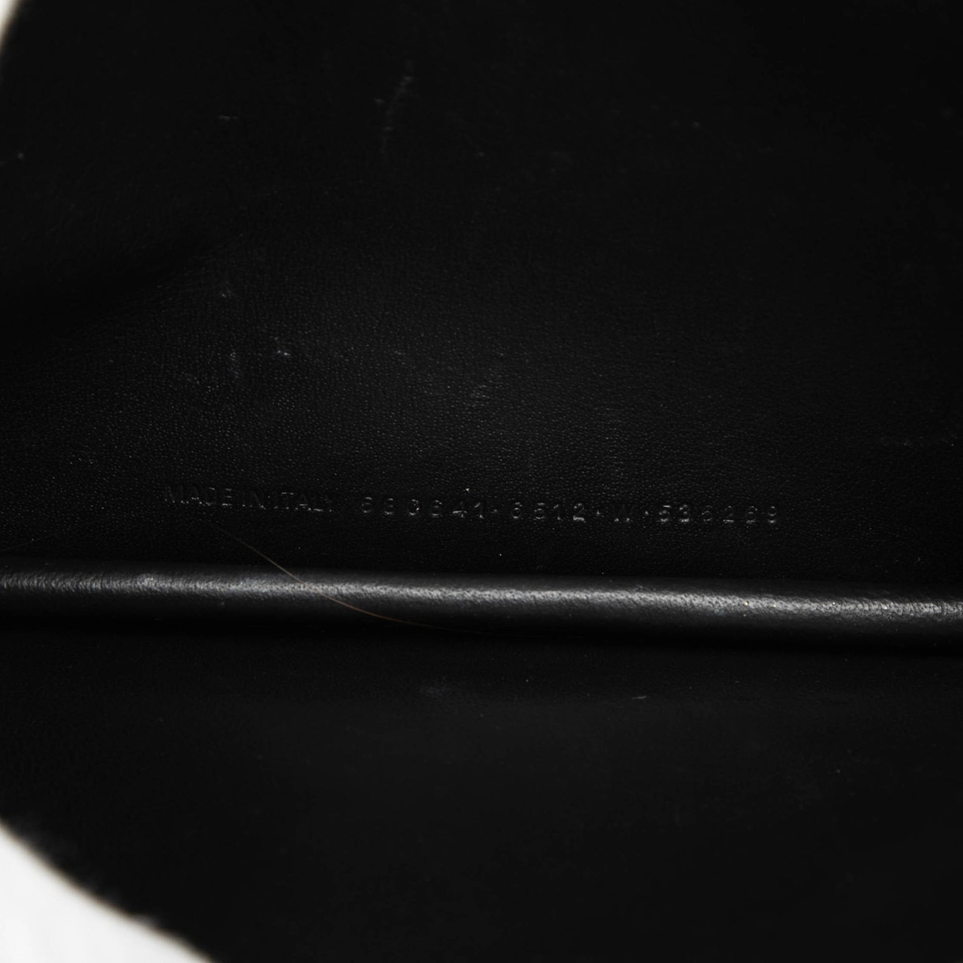 Balenciaga Embossed Patent Sharp S Chain Shoulder Bag