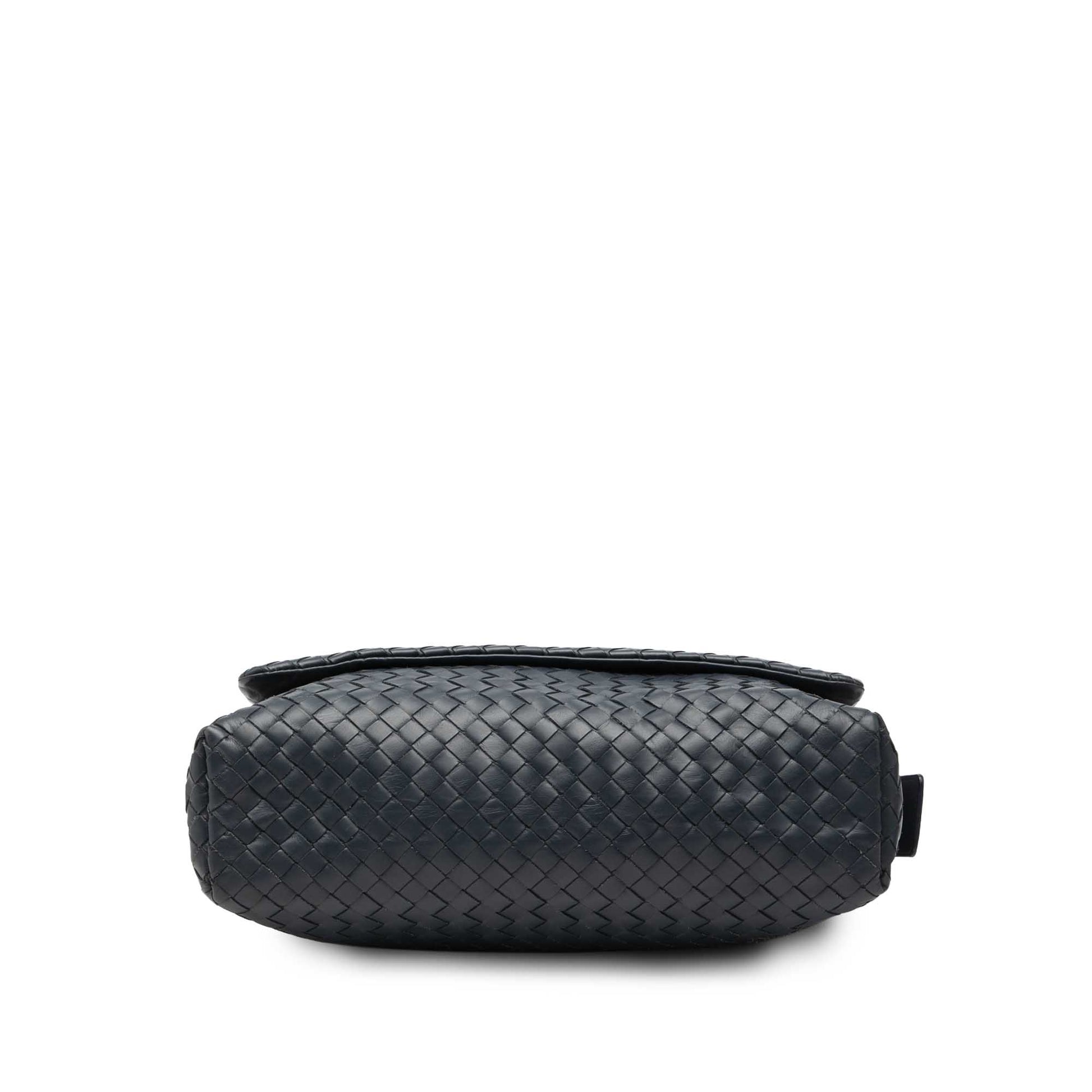 Bottega Veneta Nappa Intrecciato Flap Crossbody