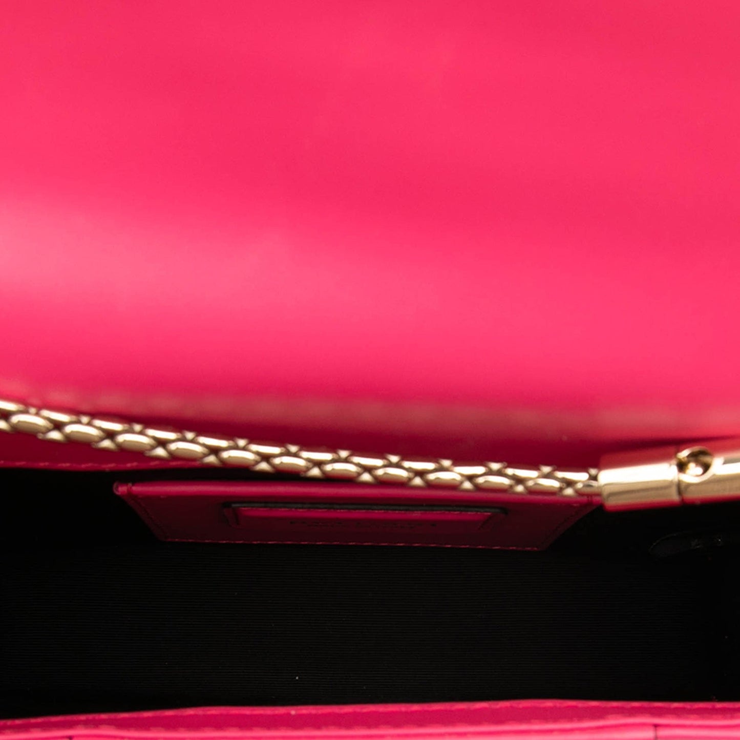 Bvlgari Small Leather Square Serpenti Forever Chain Crossbody