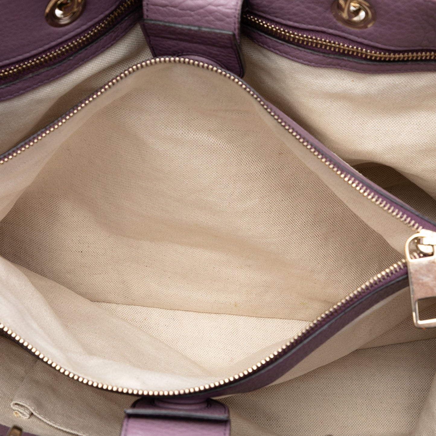 Gucci Large Calfskin Bamboo Shopper Satchel