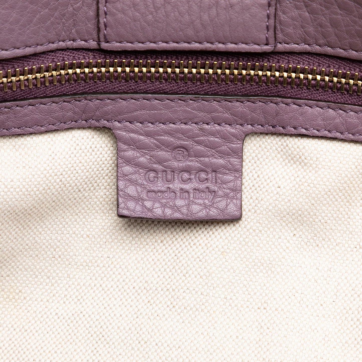 Gucci Large Calfskin Bamboo Shopper Satchel