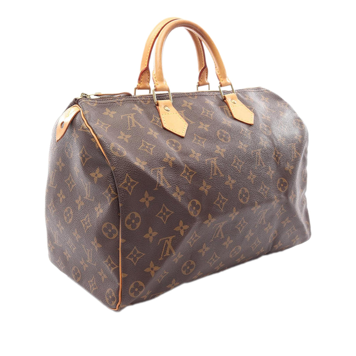 Louis Vuitton Monogram Speedy 35 — Brown