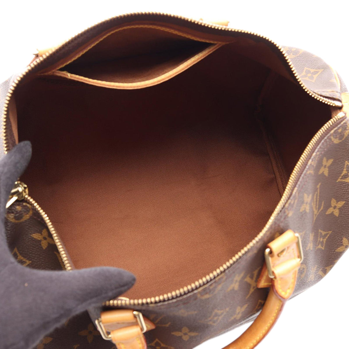 Louis Vuitton Monogram Speedy 35 — Brown