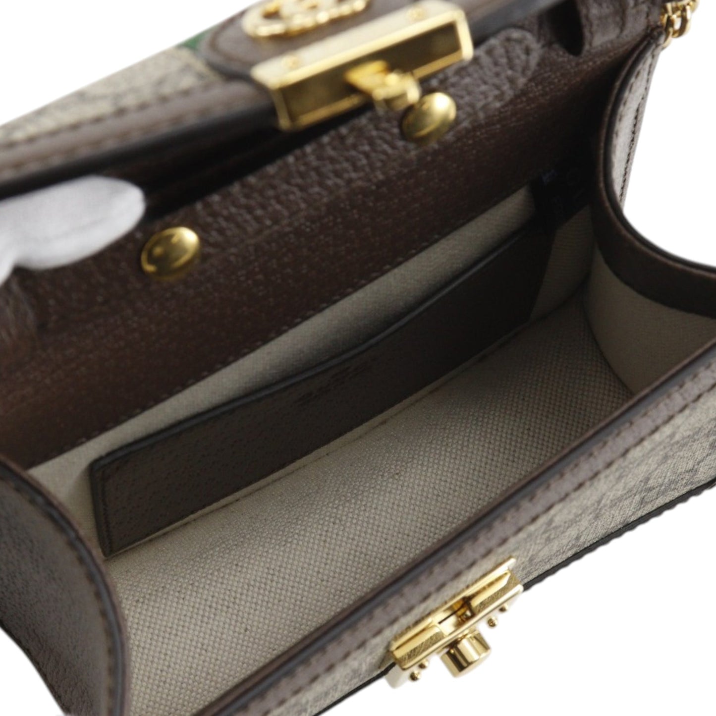 Gucci Small GG Supreme Web Ophidia Top Handle Bag