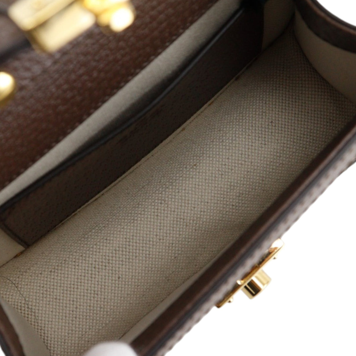 Gucci Small GG Supreme Web Ophidia Top Handle Bag