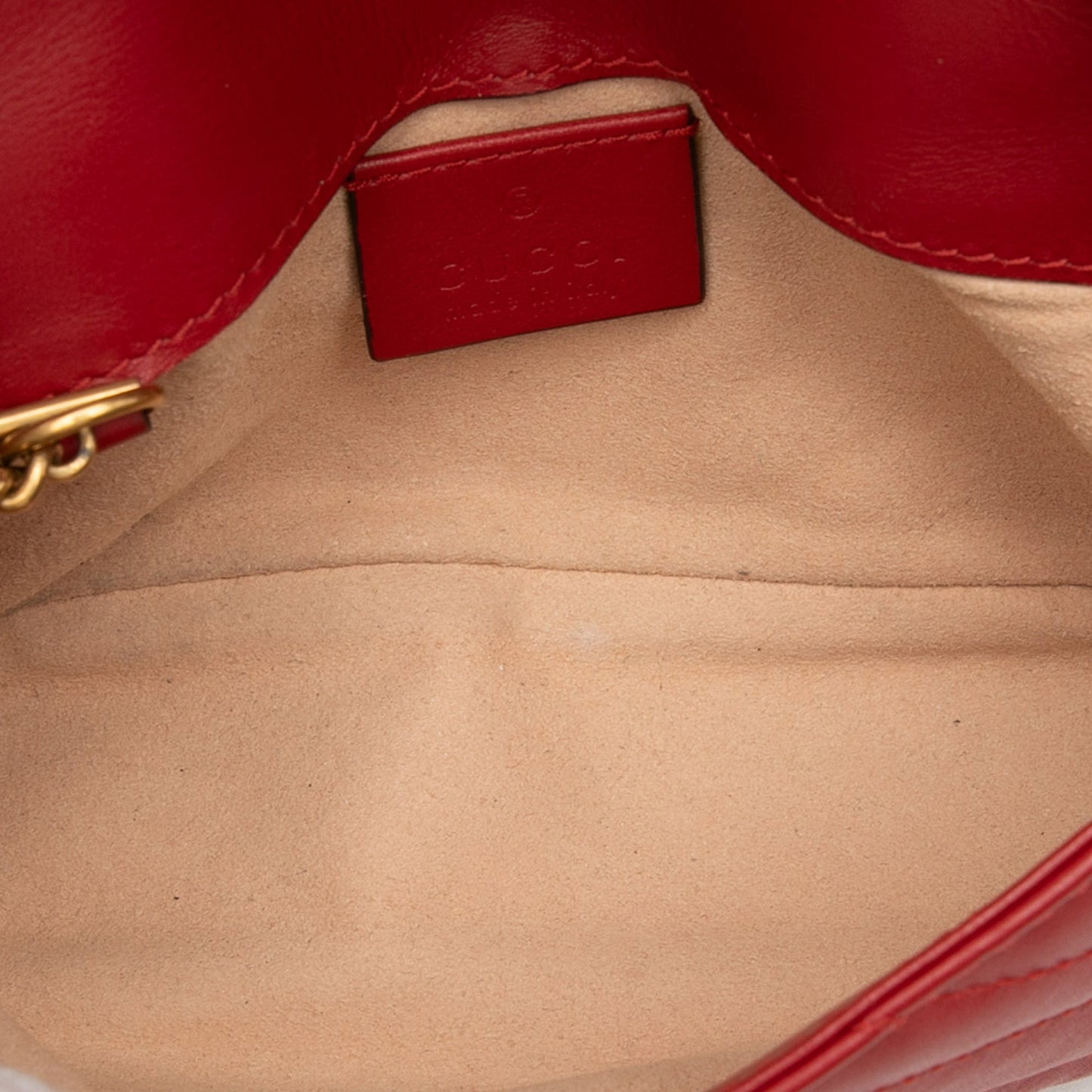 Gucci Mini GG Marmont Matelasse Leather Flap Crossbody