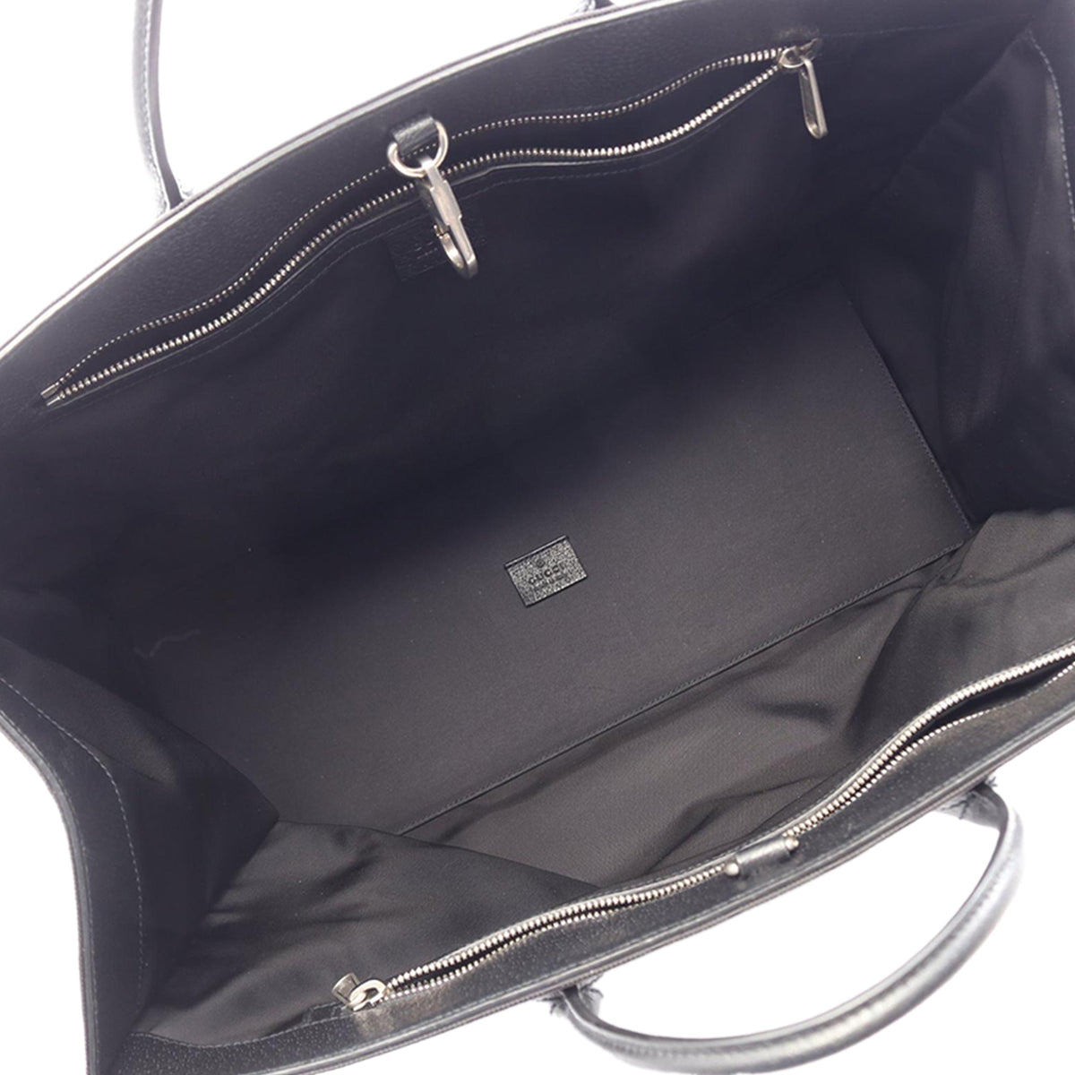 Gucci GG Leather Off The Grid Tote — Black