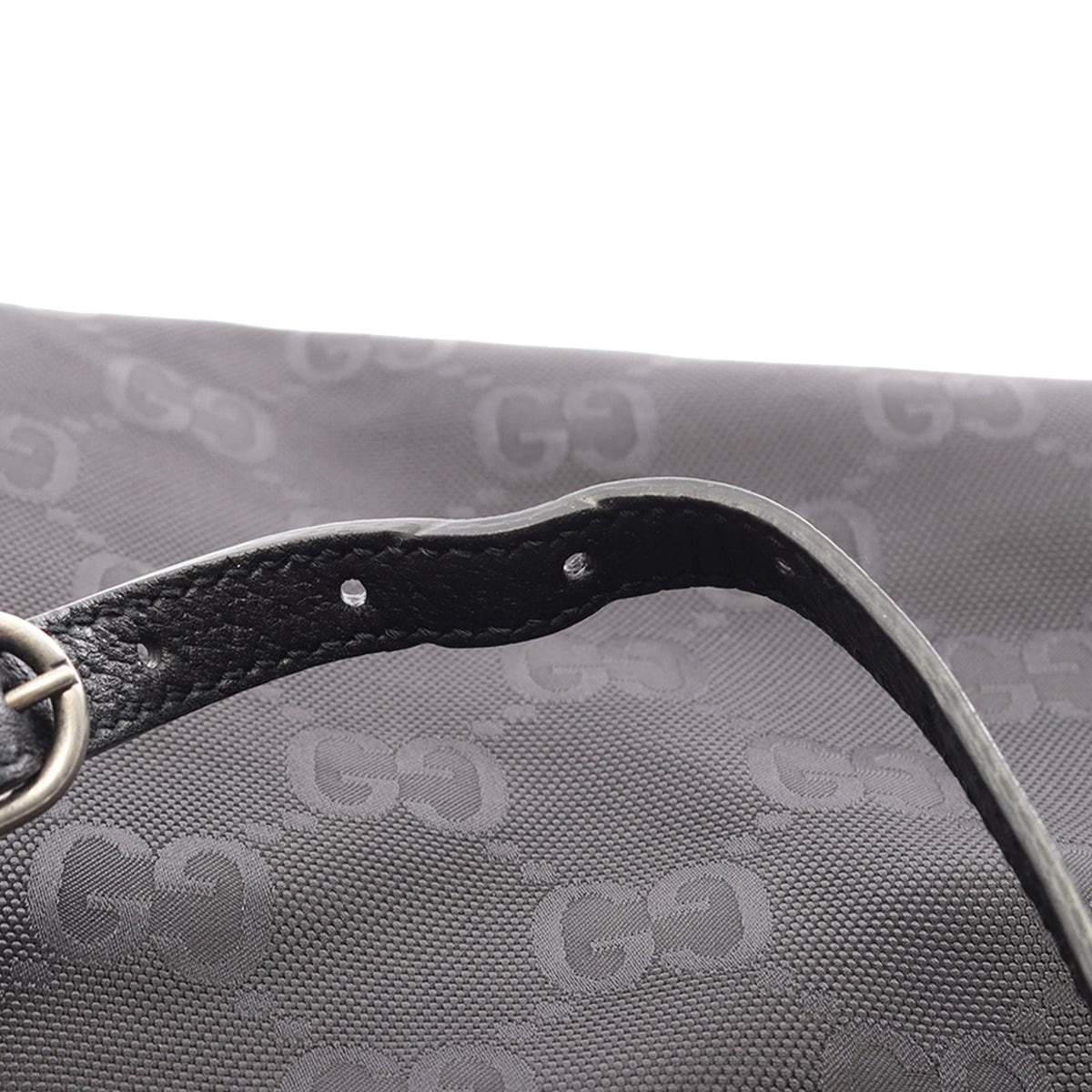 Gucci GG Leather Off The Grid Tote — Black
