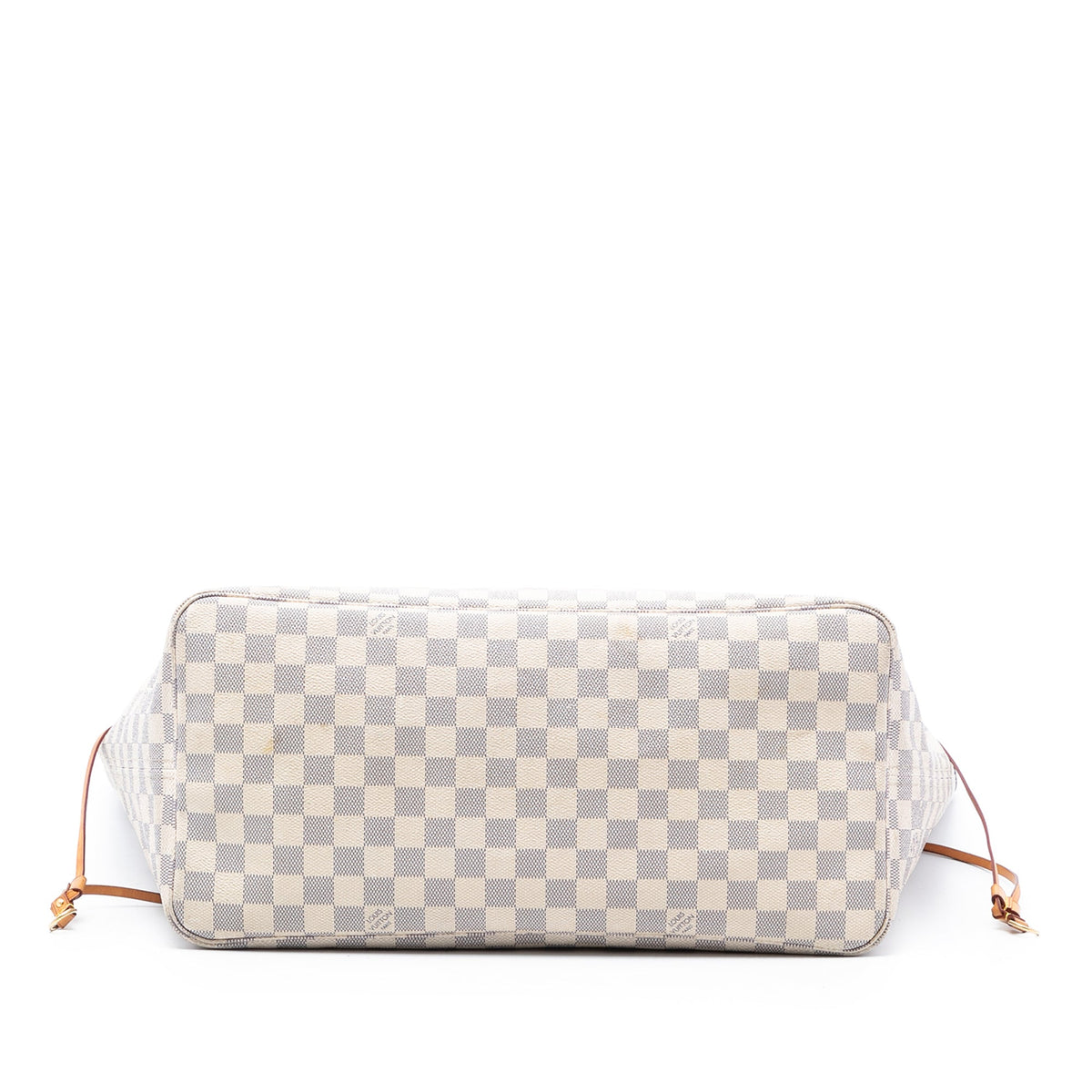 Louis Vuitton Damier Azur Neverfull GM — White