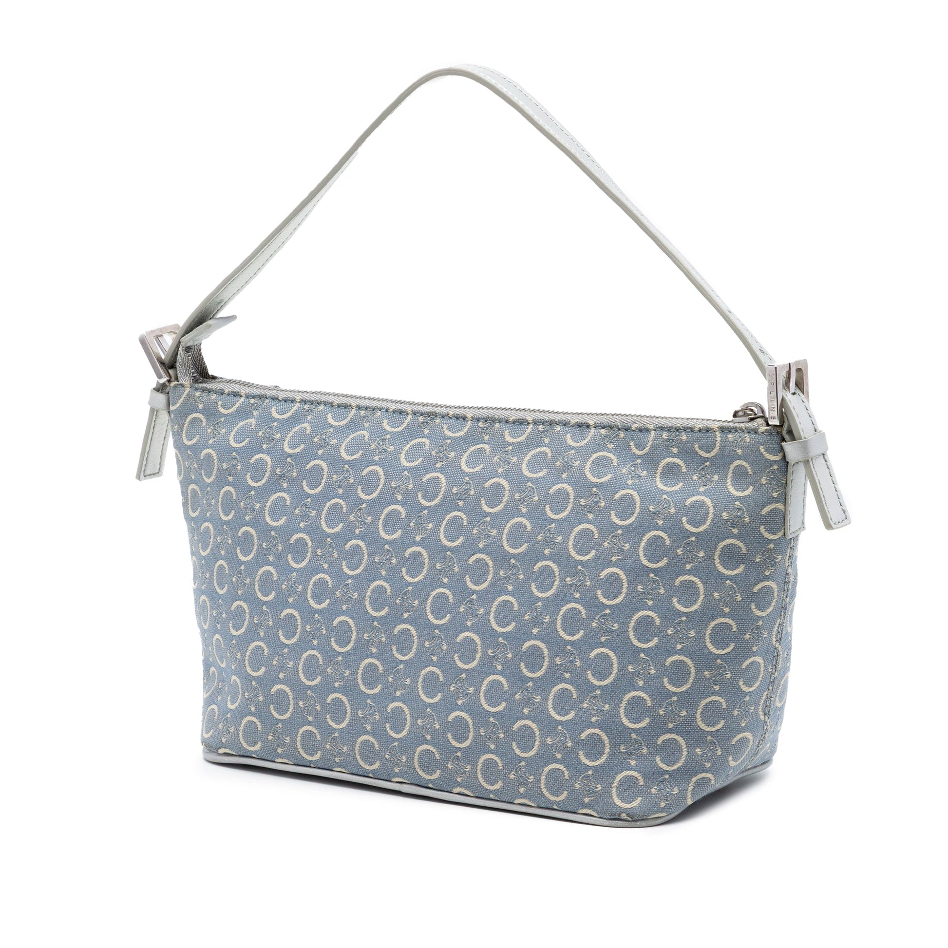 Celine C Macadam Canvas Handbag