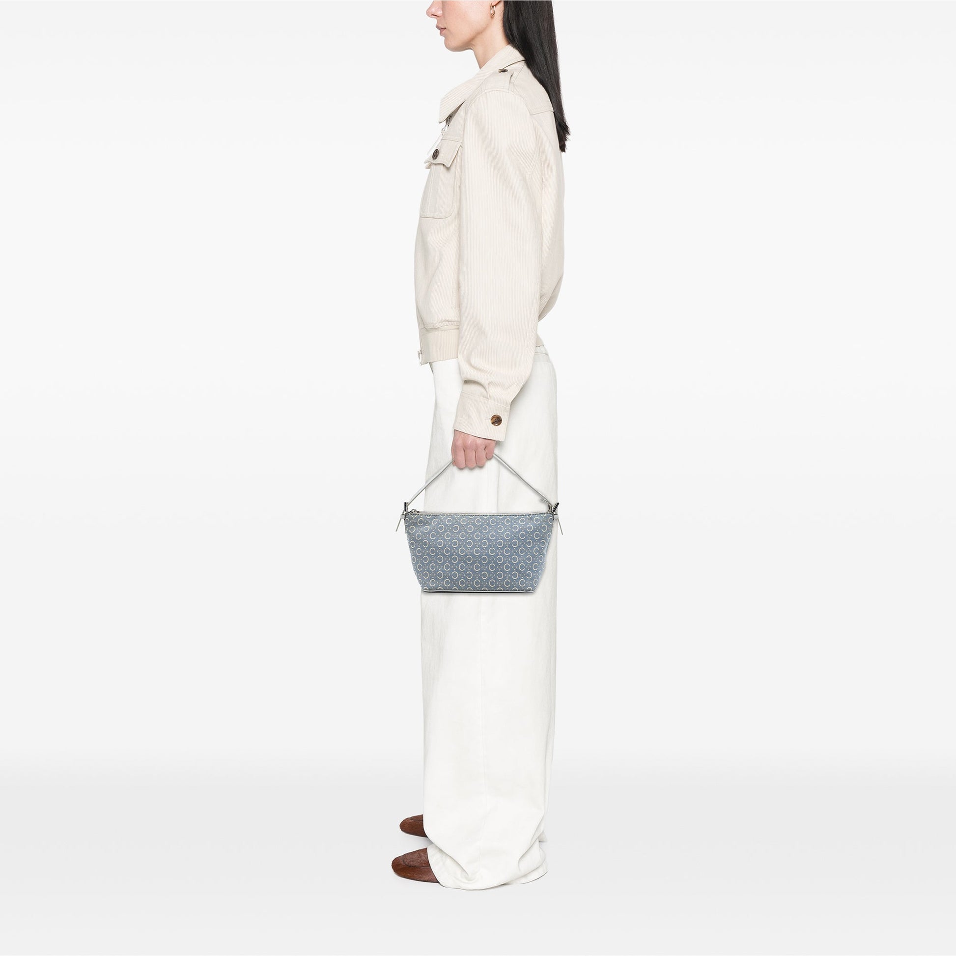 Celine C Macadam Canvas Handbag