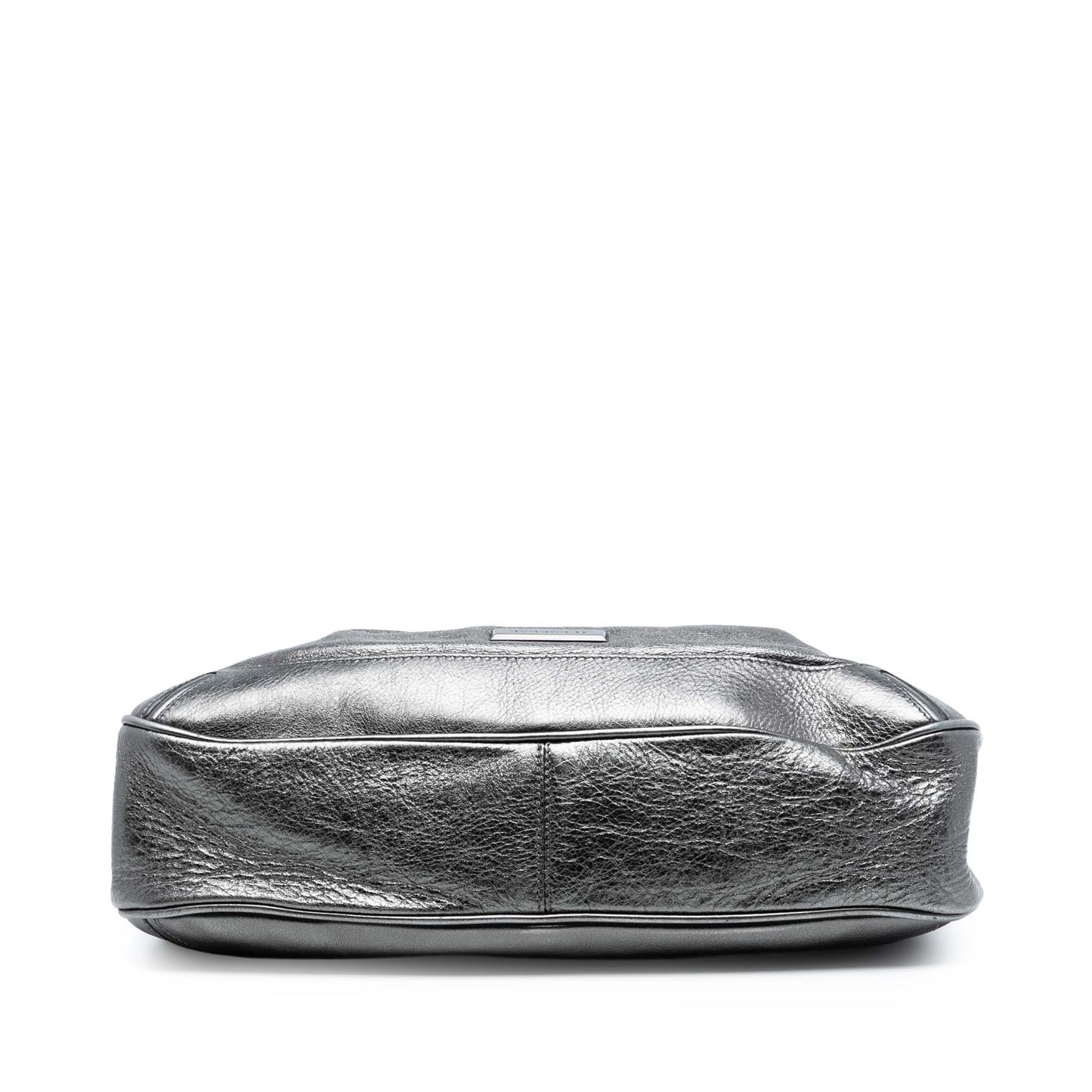 Burberry Metallic Leather Fairby Hobo