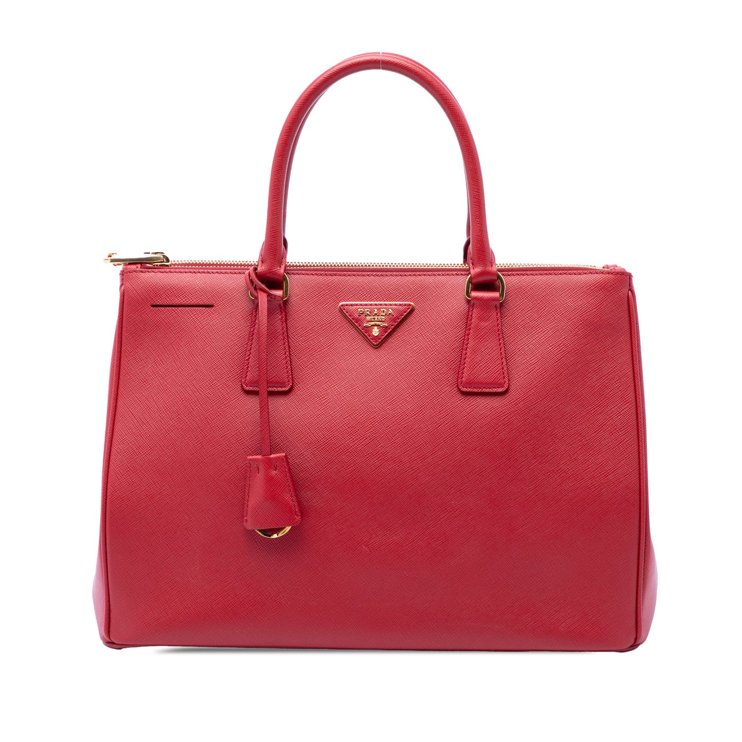 Prada Large Saffiano Lux Galleria Double Zip Tote