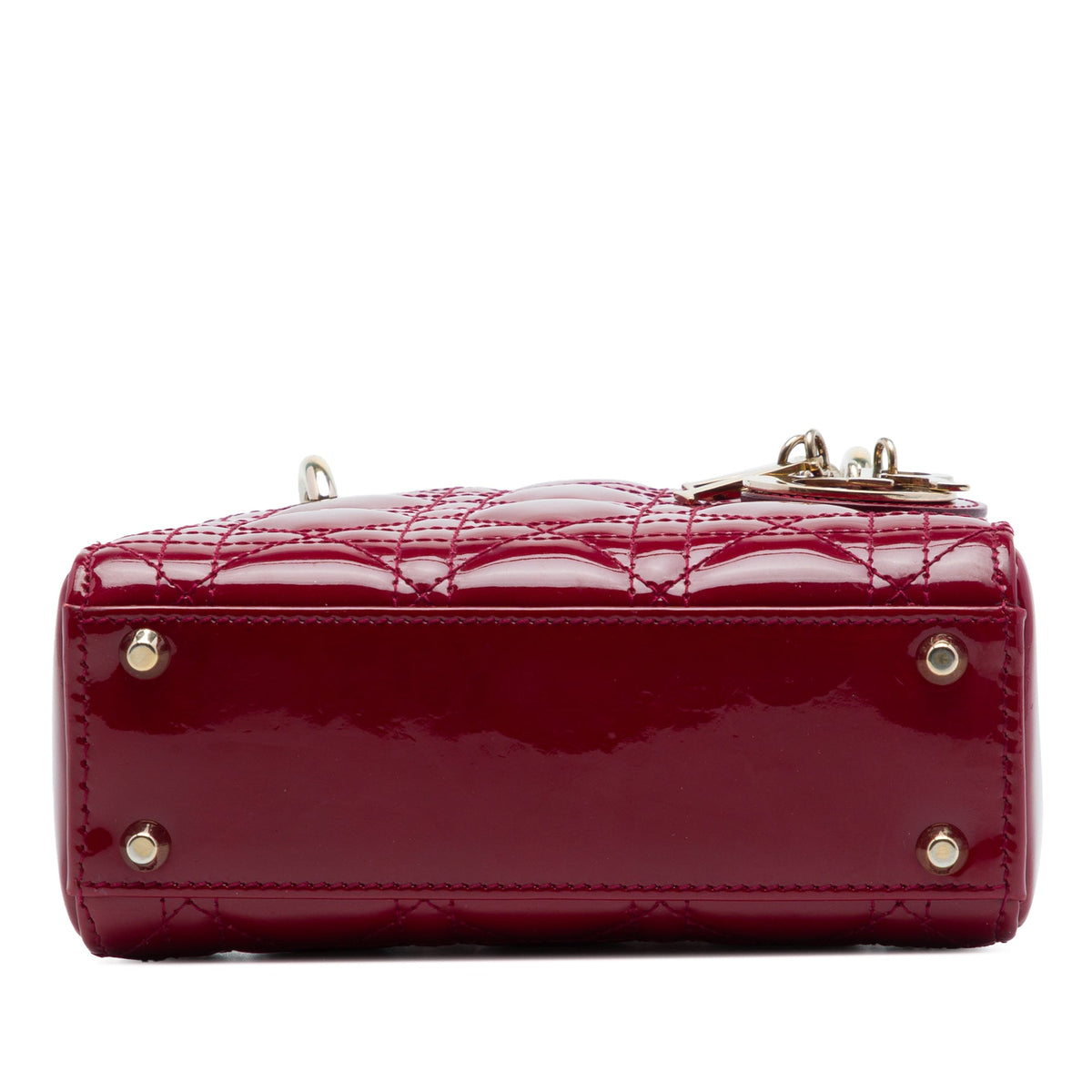 Dior Mini Patent Cannage Lady Dior