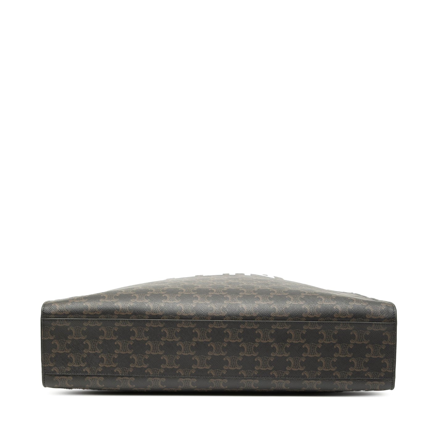 Celine Medium Triomphe Coated Canvas Cabas Horizontal Tote