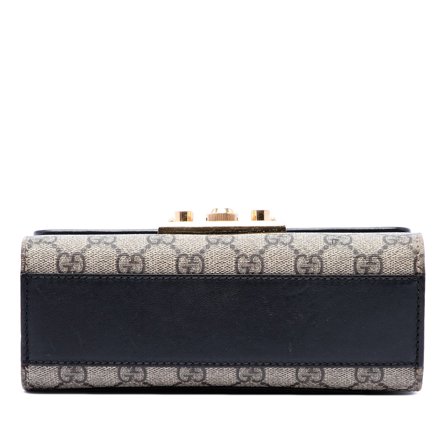 Gucci Small GG Supreme Padlock Crossbody