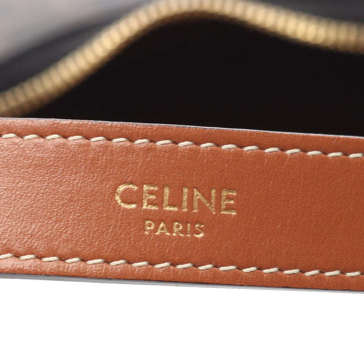 Celine Medium Triomphe Coated Canvas Ava Shoulder Bag