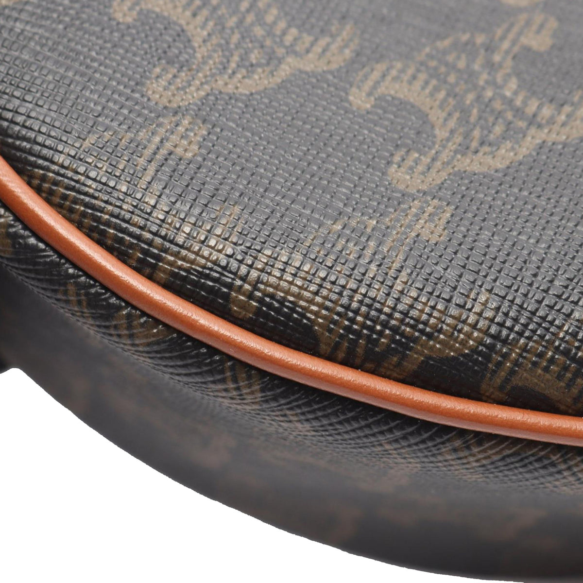 Celine Medium Triomphe Coated Canvas Ava Shoulder Bag