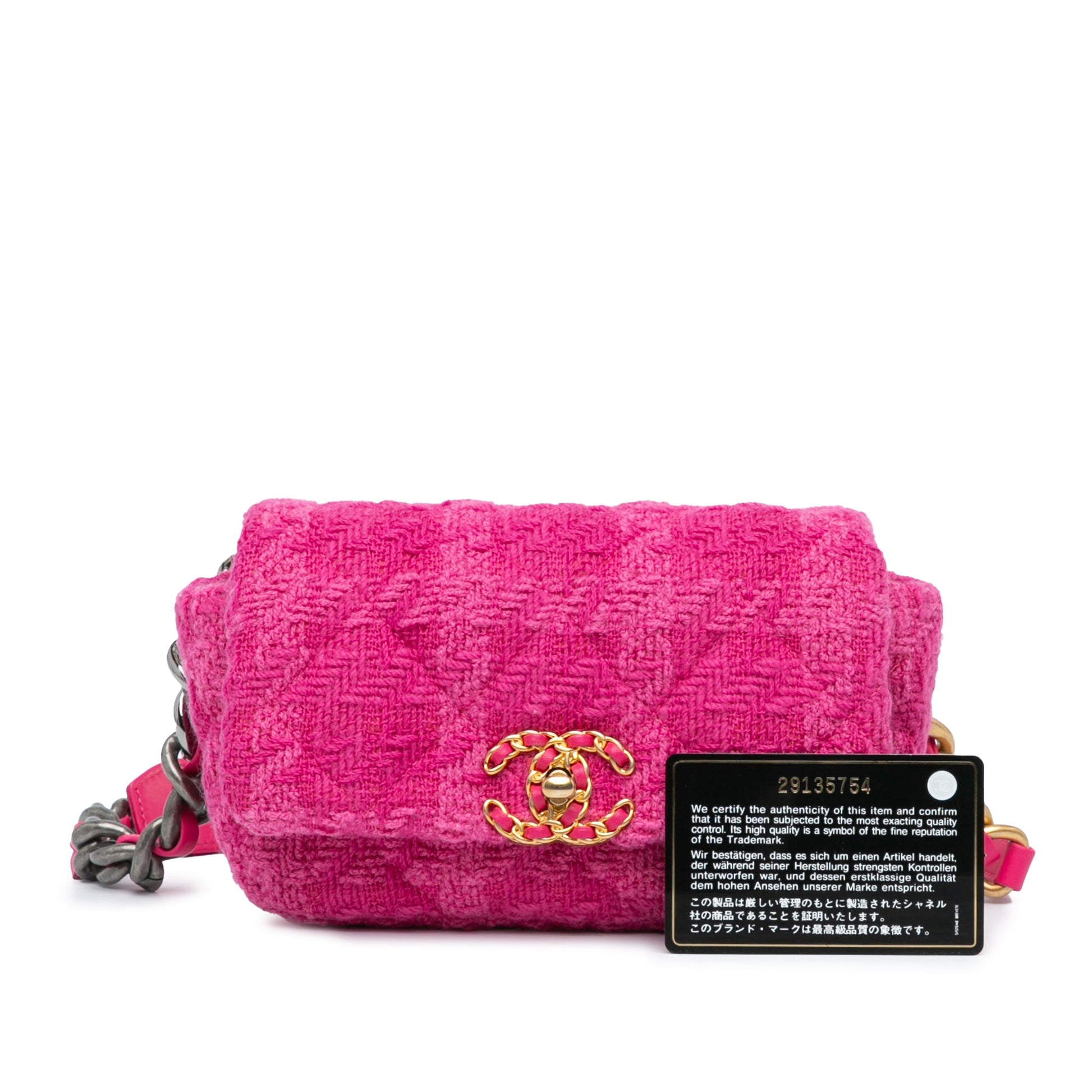 Chanel Tweed 19 Belt Bag