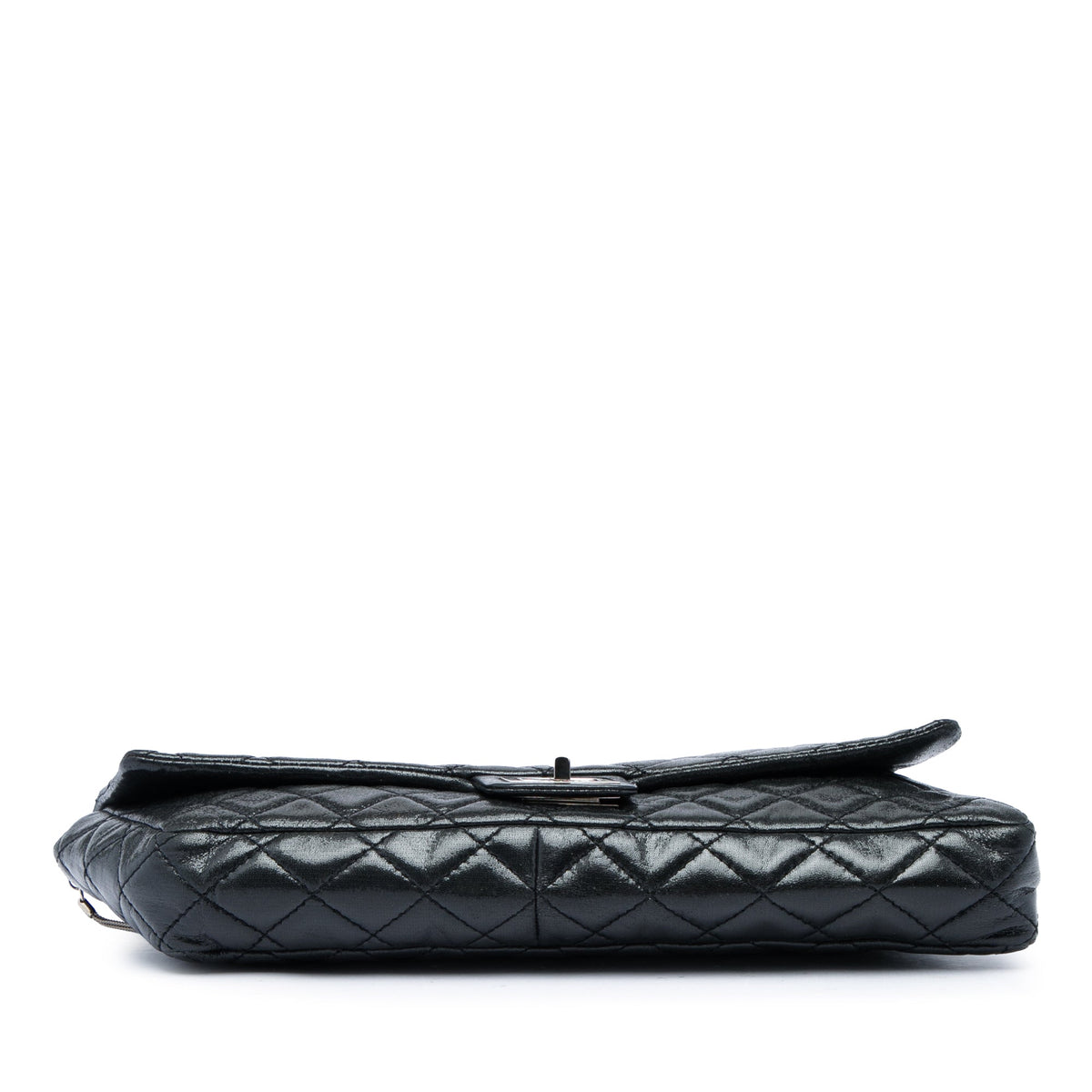 Chanel Glazed Calfskin Reissue 2.55 Clutch With Chain