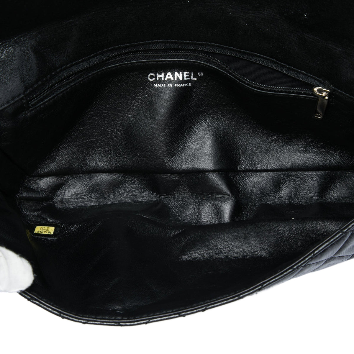 Chanel Glazed Calfskin Reissue 2.55 Clutch With Chain